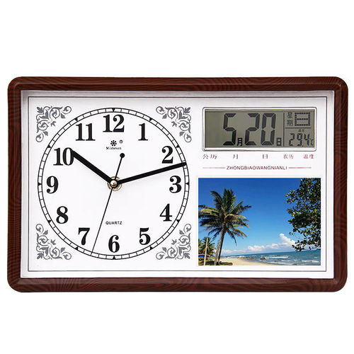 静音时光 现代简约台挂两用钟表的多元美学与实用价值